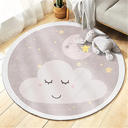 Alfombras Infantiles Lavables Redondas Marca SWECOMZE