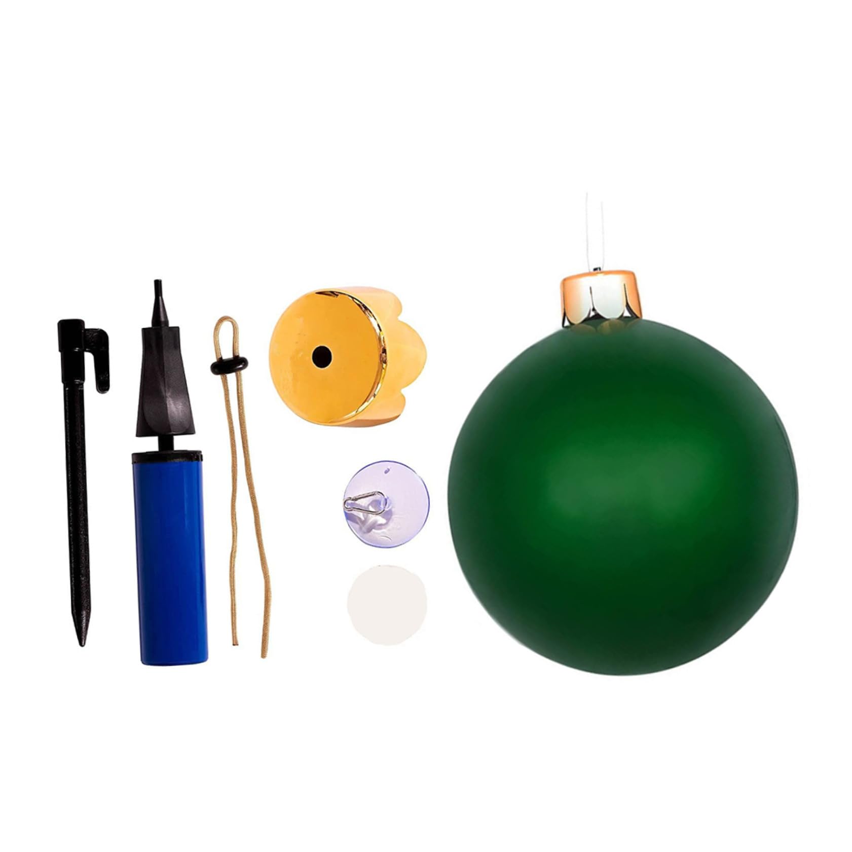 Boule gonflable de Noël géante pour décorer facilement les grands espaces extérieurs et cours