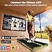 Walking Pad 1-10 km/h, 4 in 1 CHAOKE Laufband für Zuhause mit 9% Steigung, 2.75HP Walking Machine für Home Office mit Eingebaute Lautsprecher & App Steuerung, Keine Installation