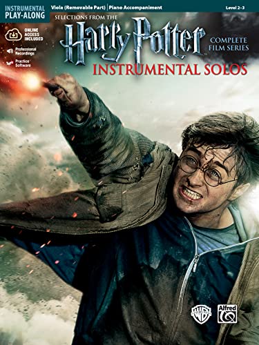 Harry Potter Instrumental Solos for Strings: Viola, Book & Online Audio/Software (Pop Instrumental Solos Series)