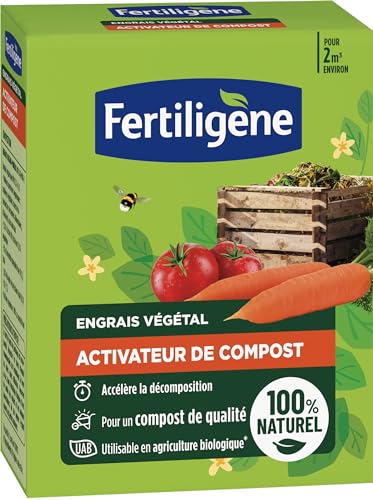 FERTILIGENE FACOMP12 - Engrais Végétal Activateur de Compost 1,2 ...