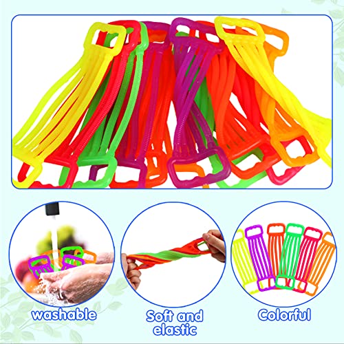12 Pack Stretchy Strings Fidget Toys, Stretchy Fidget Sensory Toys Stress Relief Anxiety Calming Toys for Autistic Kids Boys Adults Classroom Prize Treasure Box Birthday Christmas Party Favors Gifts by JYXT - Image 3
