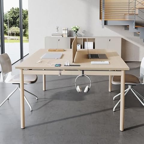 Tribesigns 47-Inch Two Person Desk Cover