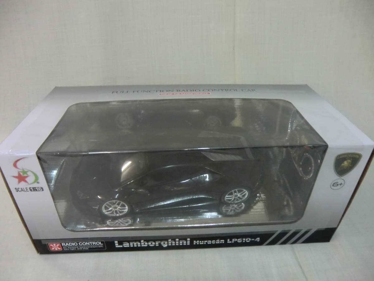 ランボルギーニ アヴェンタドール LP６１０－４ ブラック １/１６スケール フルファンクション ラジオコントロールカー