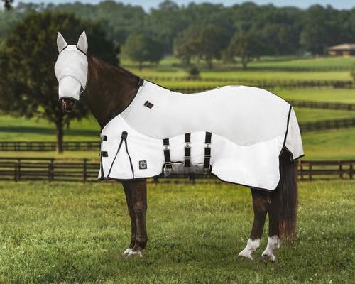 Dover Saddlery Combo Sheet - Silver/White - 81