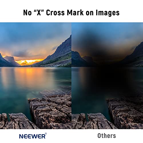 NEEWER 46mm Variable ND Filter ND2-ND32(1-5 Stops) Adjustable Neutral Density Filter/No X Cross/Ultra Slim Aluminum Alloy Frame/Optical Glass/Multi Layer Nano Coated/Water Repellent/Scratch Resistant - image 2