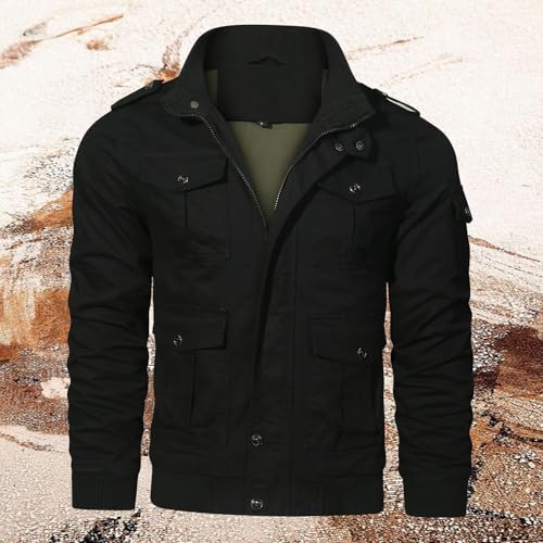 Chaqueta militar de senderismo para hombre, ideal para tus escapadas de fin de semana en la montaña 3