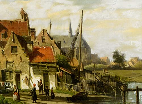Affiches sur toile Amsterdam Willem Koekkoek SERENDIPITP 50x70cm sans cadre pour salon