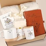 50th Birthday Gifts for Her, Unique Chapter 50 Year Old Birthday Gifts for Women Happy 50th Bday Gift Basket for Her Turning 50 Year Old Gift Box Ideas for Her Wife Mom Daughter Sister Friend Coworker
