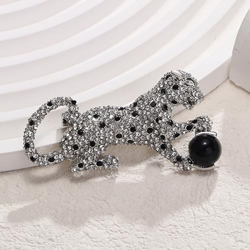 Image of Animal Brooch for Men Vintage Metal Wildlife Lapel Pin Suit Jacket Badge Fashion Accessories for Men
