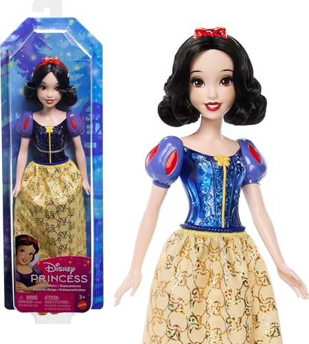 Mattel Disney Princess Blancanieves Muñeca princesa con pelo