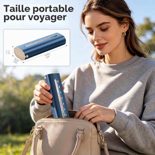 Zannaki Pilulier hebdomadaire portable en métal pour 7 jours avec verrouillage push-to-pop, boîte à pilules hermétiques de grande capacité, pilulier quotidien de voyage pour vitamines, pilules – vue 7