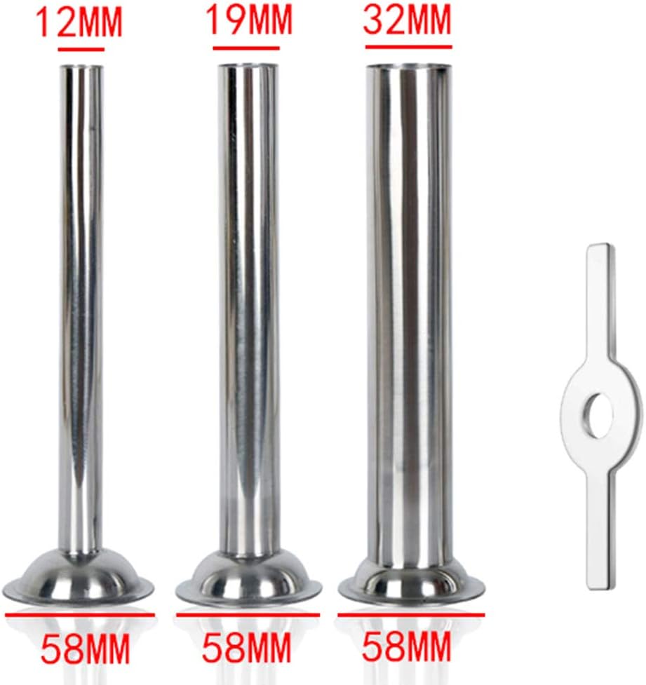 Stainless Steel Meat Grinder Sausage Maker Food Slicer Chopper Stand Attachment Parts for Kitchen