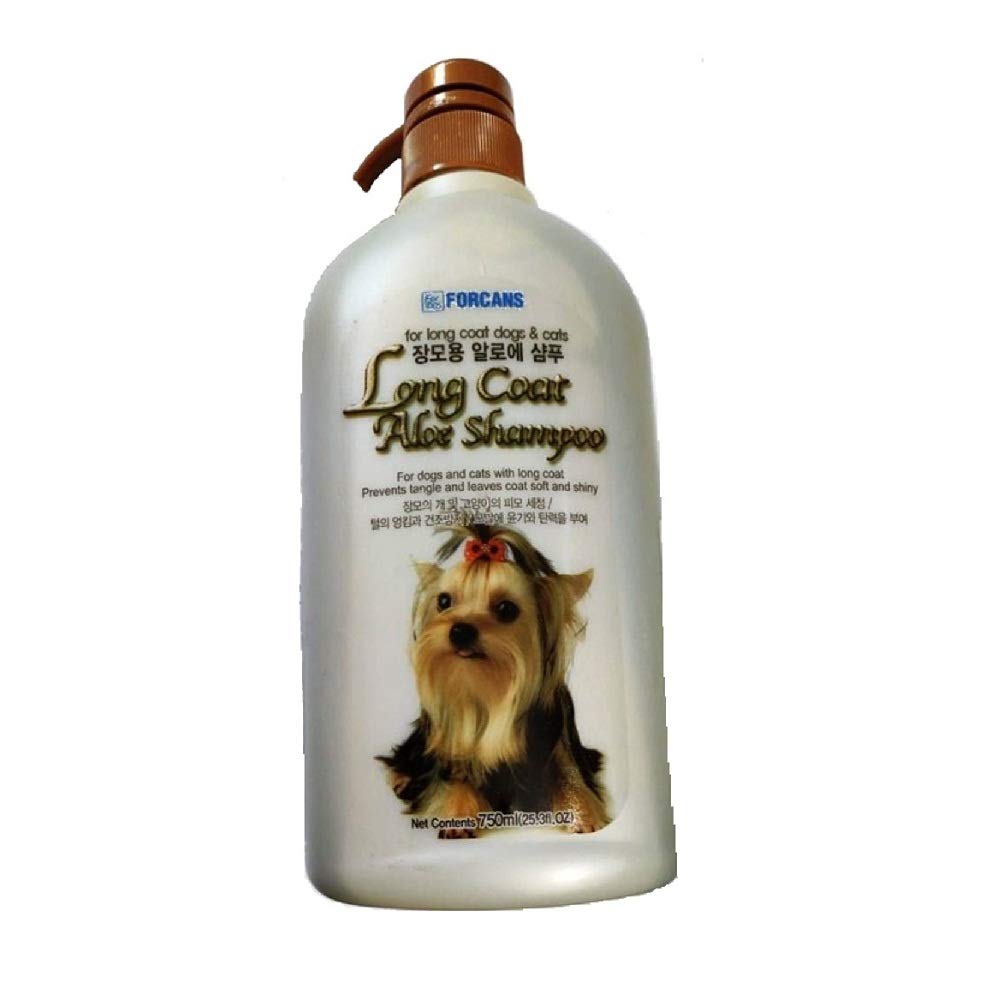 Forcan Long Coat Aloe Dog Shampoo, 750 ml