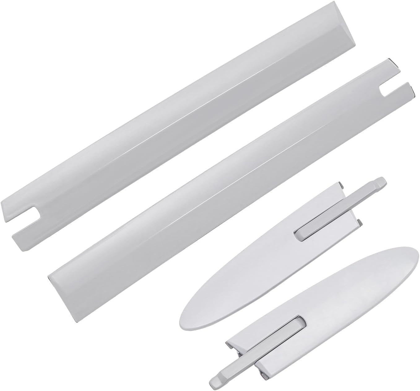 Convertible Roof Top Hinge Covers Left+Right Roof Trim Silver 2007-2010 For BMW 3Series Convertible (E93) 2010-2013 For BMW 3Series Convertible (E93 Facelift)