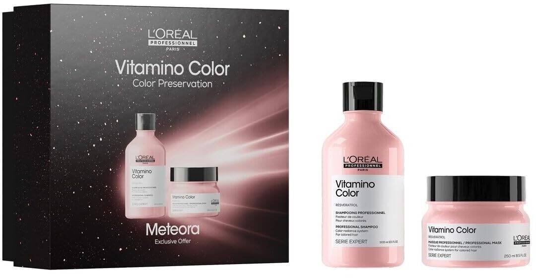 L'Oréal Professionnel Meteora Vitamino Color 2025 Duo Limited Edition, hydrate et protège les cheveux colorés