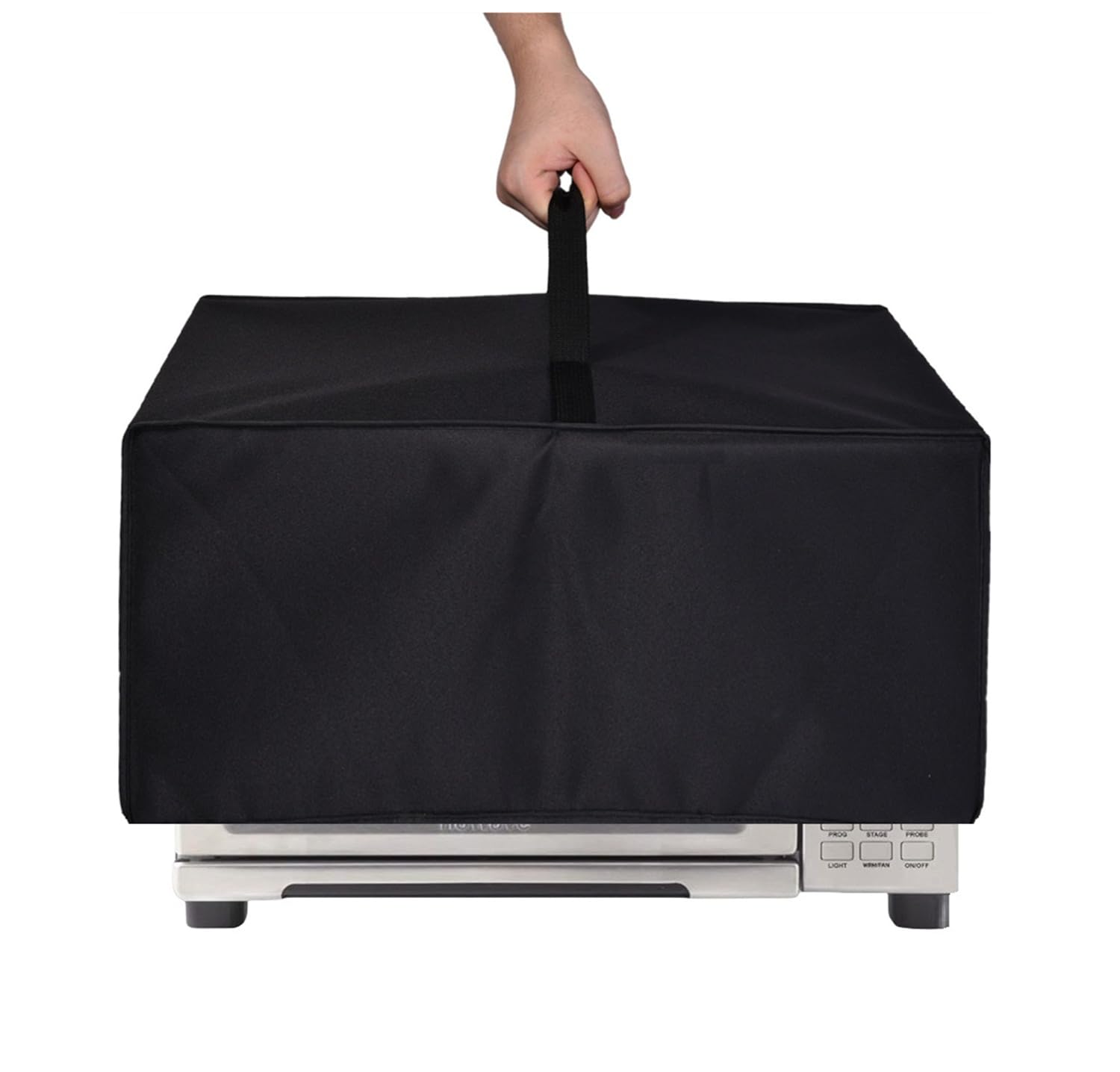Housse anti-poussière en tissu premium pour Nuwave Bravo XL noir