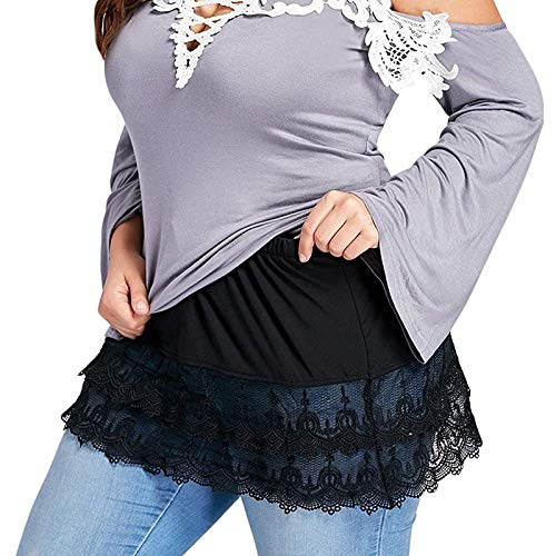 DESIGN A STRATI: Questa minigonna a camicia regolabile è appositamente progettata per le donne di tutte le forme e tipi di corpo, vari stili tra cui scegliere, l'orlo finto è un must-have per le ragazze alla moda!