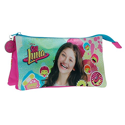 Astuccio Tre scompartimenti Luna Icons