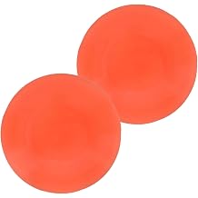 Dioche Golf Force Pads 2 Pack Putting Trainer Force Pedals for Skill Improvement & Enhanced Control, Orange Rubber, Perfect for Beginners to Improve Putting