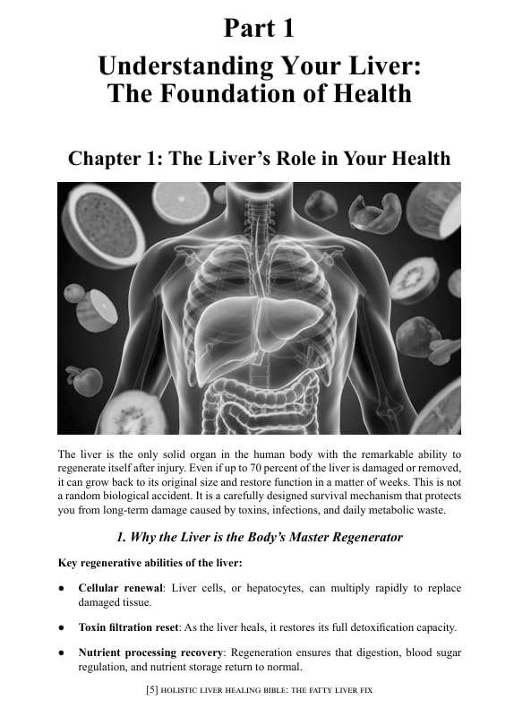 Image of Holistic Liver Healing Bible: The Fatty Liver Fix: A Science-Based 30-Day Protocol to Cleanse, Repair, and Restore Your Liver for Lasting Energy and Optimal Digestive Health