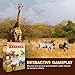 Ecosystem: Savanna - A Family Card Game About Animals on Grassy Woodland of African Savanna - Fun & Educational Ecology Game for Kids & Adults - Strategy Board Game for Gamers, Students & Teachers