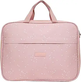 Bolsa Mala Maternidade Pirulitando Bolinhas Rose