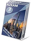Acrylic Sign Holder 8.5 X 11,Clear Plastic Sign Holder Stand for Paper AD Frame Letter Menu Brochure...