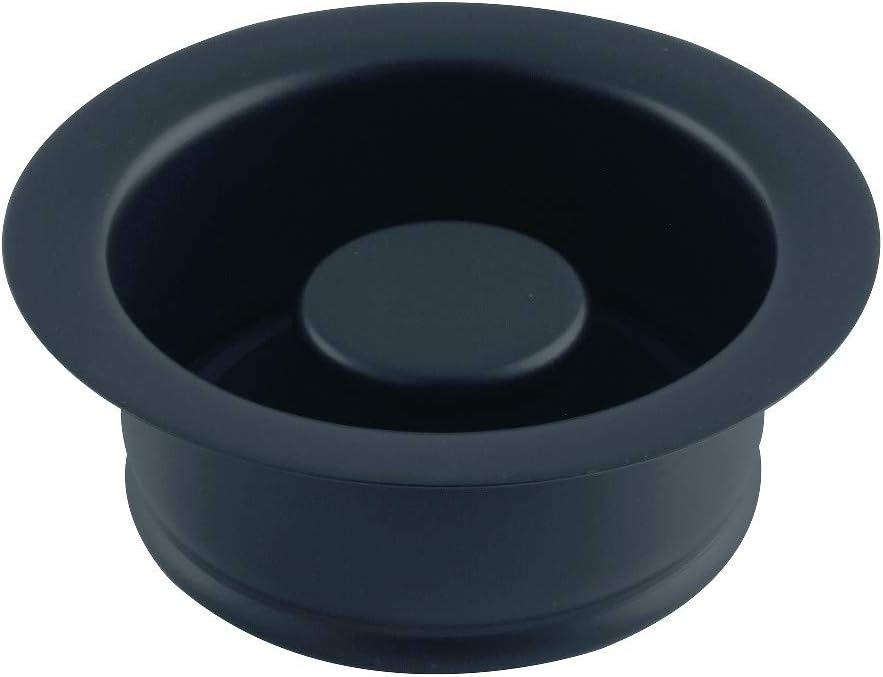 Traditional Made to Match Garbage Disposal Flange - Matte Black