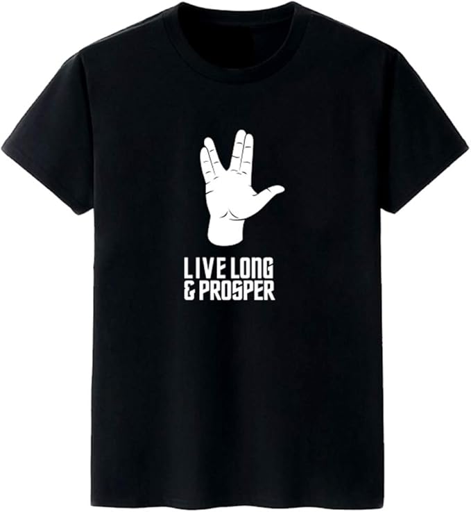 Mrcos Llap バルカン人の挨拶 長寿と繁栄 風 コスプレ Tシャツ 夏服 仮装 ハロウィン パーティー コスチューム カジュアル 半袖 男女兼用 Xxl コスプレ 仮装 通販 Amazon