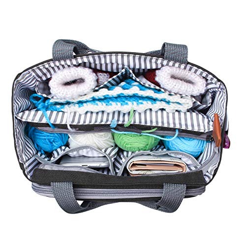 luxja crochet tote bag