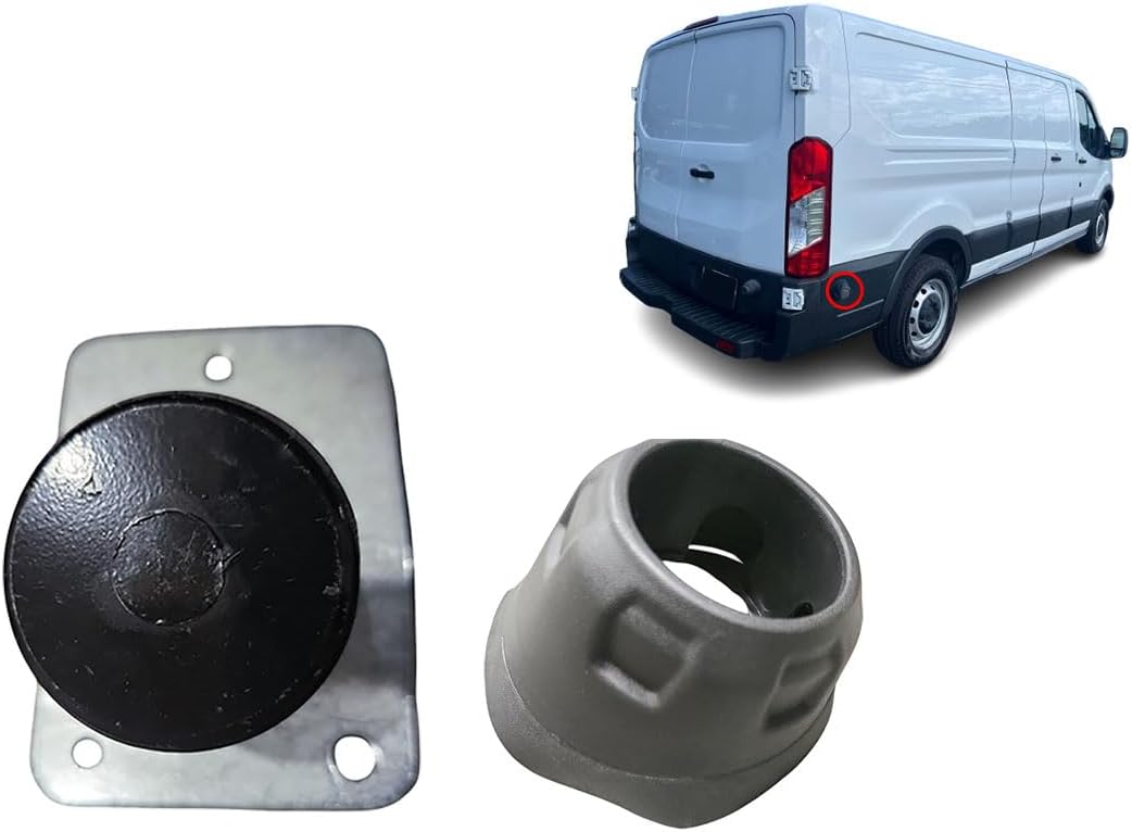 for 2015-2024 Ford Transit Back Door Magnet Reinforcement Holder Bumper Secure and Magnetic Cover Trim