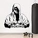 Produktbild BFMBCH Mode Boxen Vinyl Wandaufkleber Gym Wandaufkleber Kunst Applique Wohnzimmer Vinyl Wandbild Wandaufkleber Home Künstlerische Wandaufkleber Schwarz M 28 cm X 28 cm