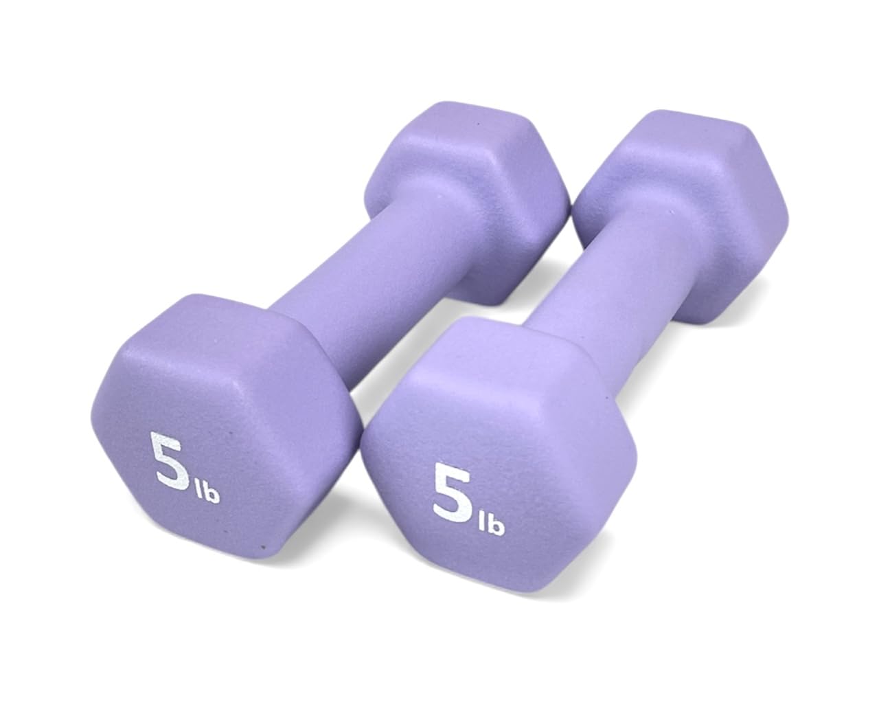 Barbell Neoprene Coated Hex Dumbbell Weights