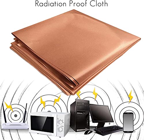 Tela Faraday AMNOOL de grado militar y cobre puro para protección de radiación WiFi y 5G 8
