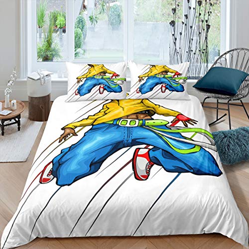 Loussiesd Funda de edredón Conde Calavera,de