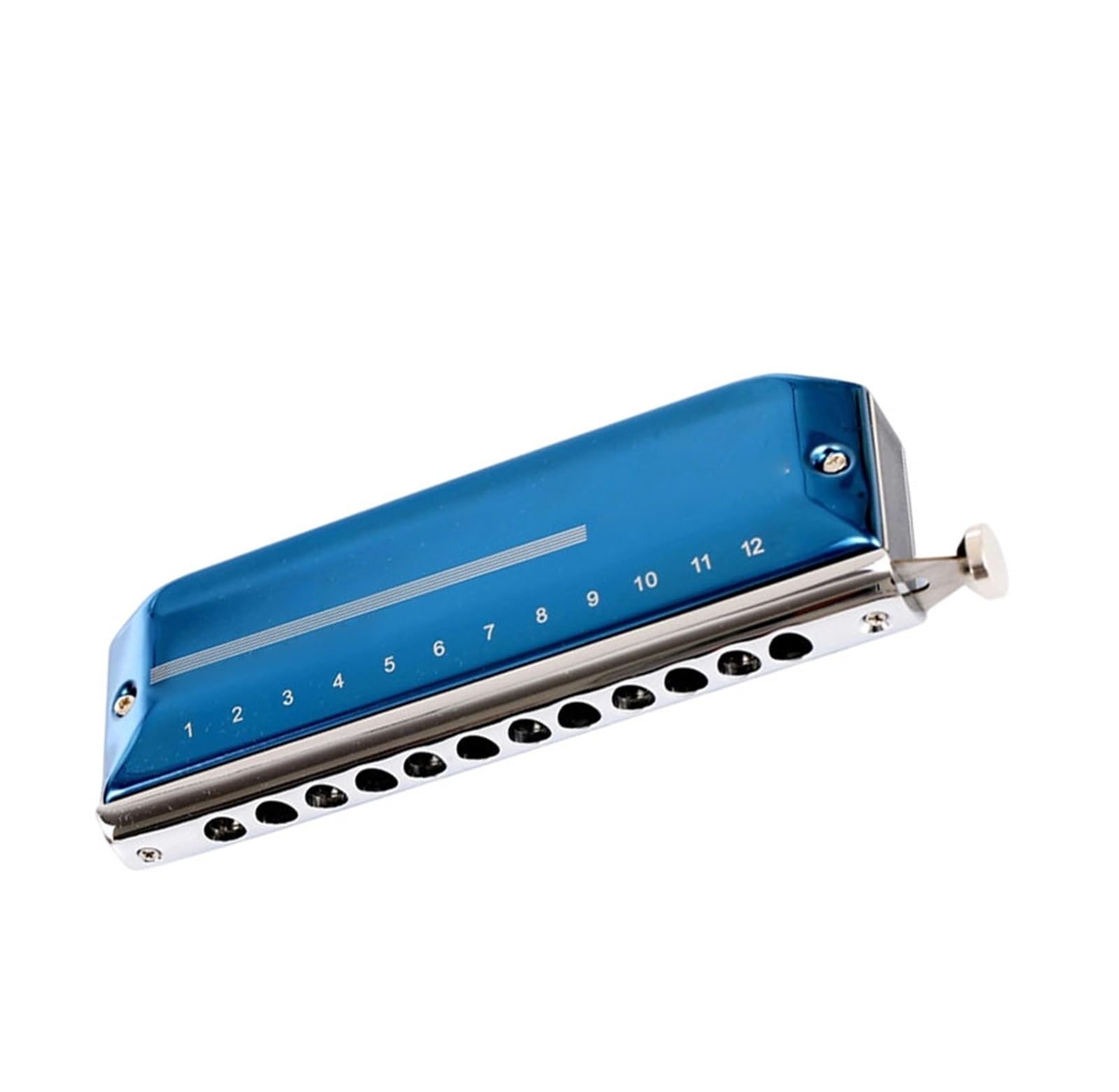 Armonica Blues Armonica Cromatica Professionale A 12 Fori | Strumento a fiato a 12 fori, armonica cromatica professionale