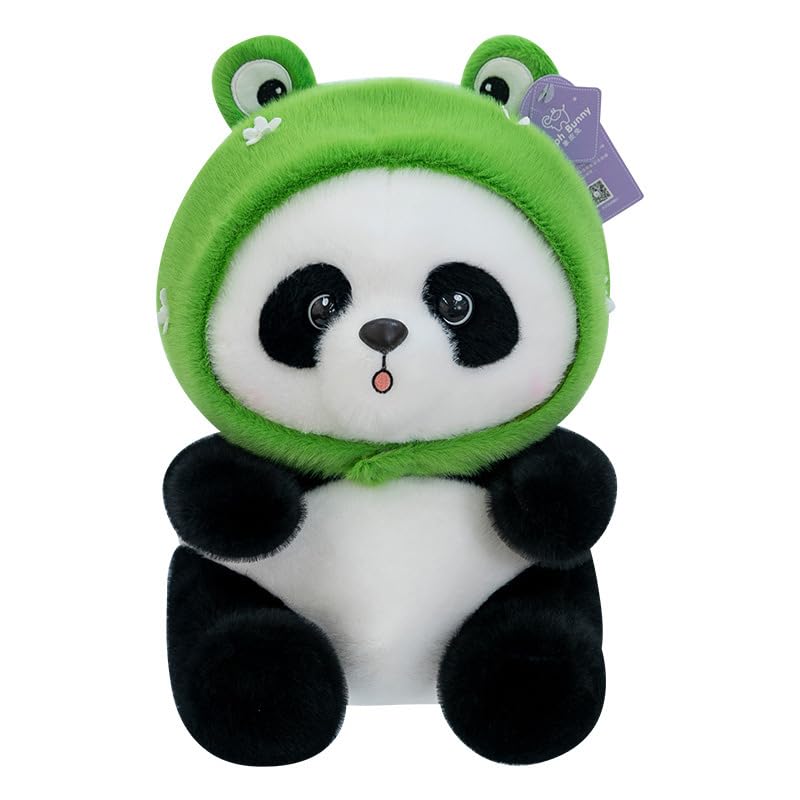 Ultra miękka żaba Panda pluszowe zabawki emocjonalne uzdrowienie na żądanie pluszowa lalka dla zwierząt kojąca sen emocjonalna zabawka towarzysząca do salonu w sypialni 45cm
