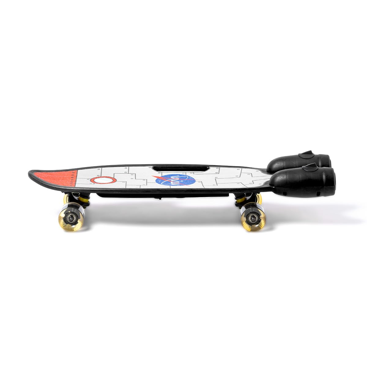 ATAA Misil Skateboard Enfant LED Roues Lumineuses Fumée Bluetooth Casque Set Protections