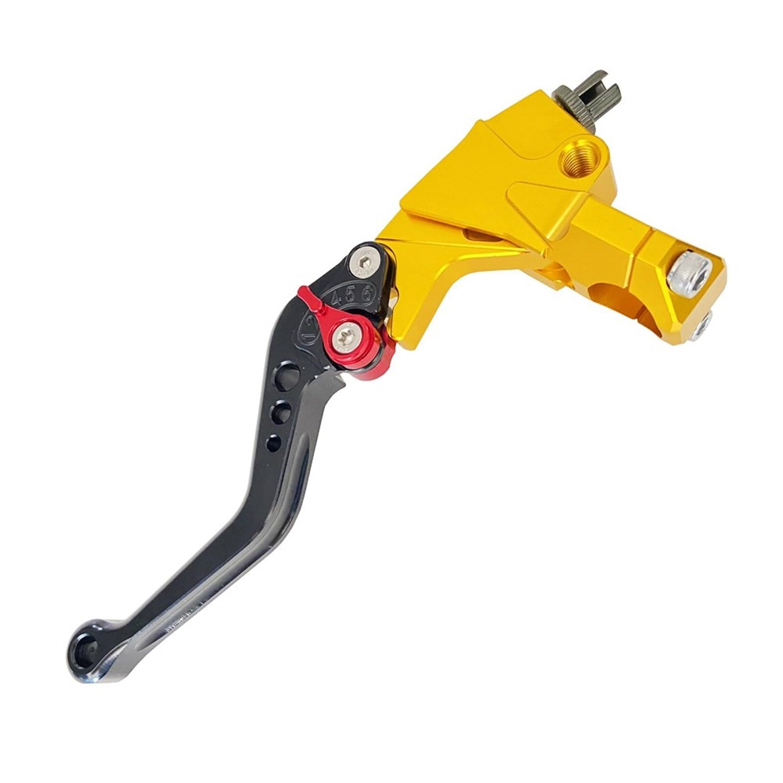 IUKMR Motorcycle Clutch Brake Lever CNC Hydraulic Brake Clutch Pump Master Cylinder Lever Cable Universal Motorcycle Motorbike Handle(G Cable Clutch A)