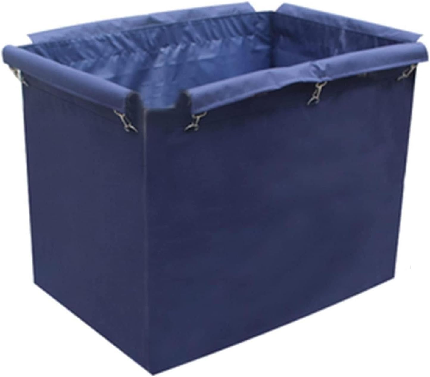 Large Capacity Oxford Cloth Storage Bags, 400L Commercial Laundry Cart Replacement Liner Bags, Removable Waterproof Liner Bag for Rolling Laundry Basket Replacement Bag(B)