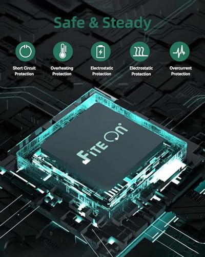 FITE ON 42V/36V 1.7A Charger Power Adapter Compatible with Segway Ninebot MAX G2 G30LP F65 F40 F30 F20 D28 D40 ES2 ES4 E22 E45 for 36V Lithium Battery Power Supply