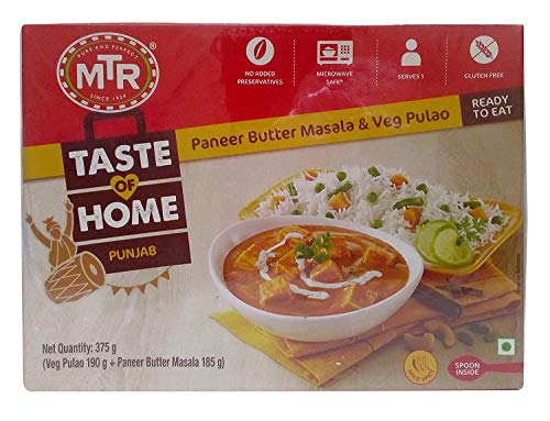 MTR Foods MTR Ready to Eat Paneer Butter Masala and Pulao