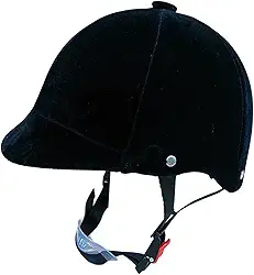 rockible Capacete de equitação, equipamento equestre, chapéu profissional para homens e mulheres