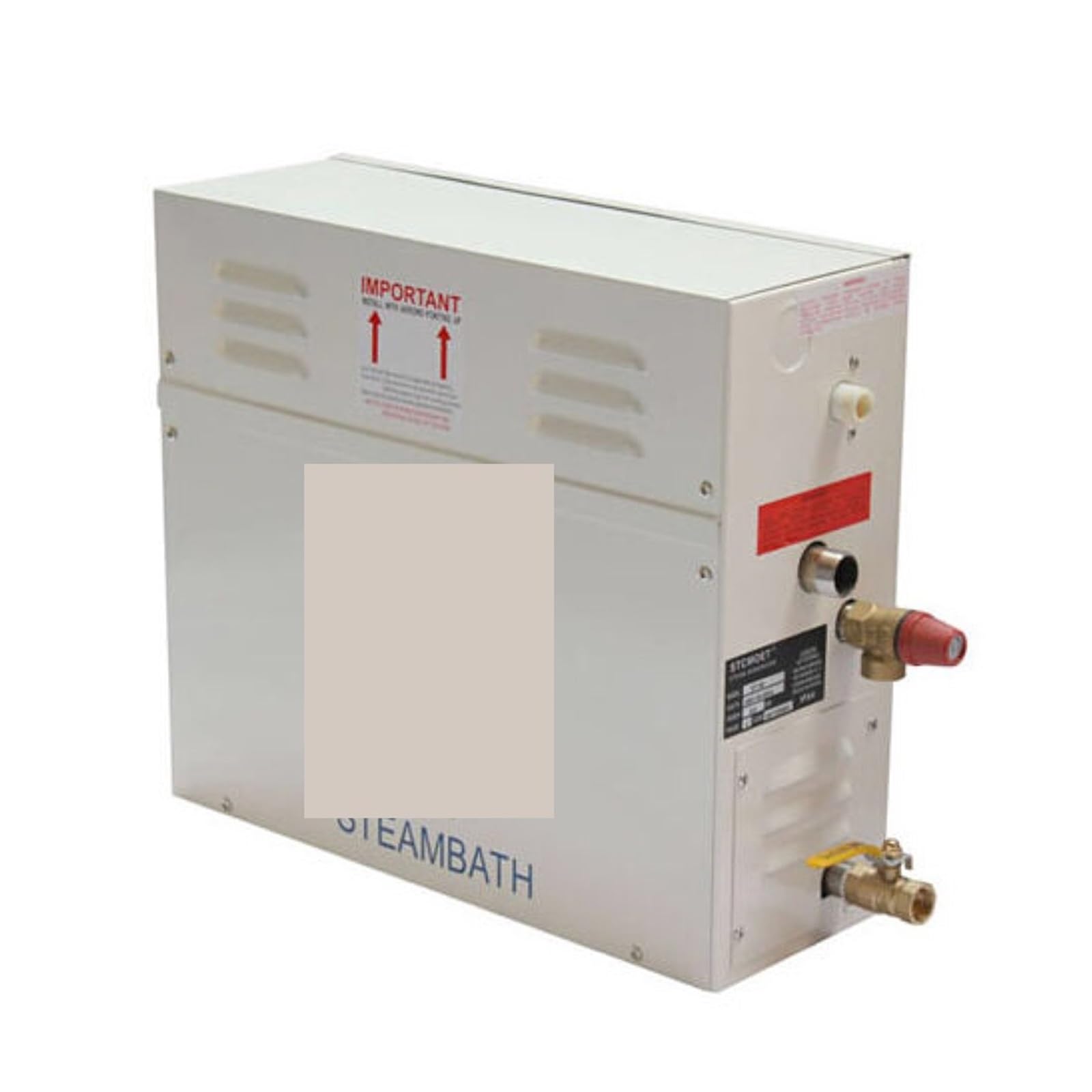 Stufa per Sauna, neratore di e domestico con macchina a e da 6KW, forno a e a e secco, sauna, controller digitale ST-60,per sauna/doccia/bagno(6kw)