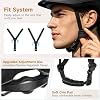 Casco de bicicleta para adultos findway, con ajuste de dial mejorado y visor extraíble, correas ajustables, acolchado interior para ciclismo para hombres y mujeres 8
