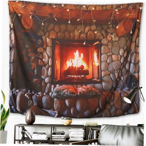 Tapiz de Navidad ORFOFE ideal para decorar el dormitorio y crear fondos en eventos 4