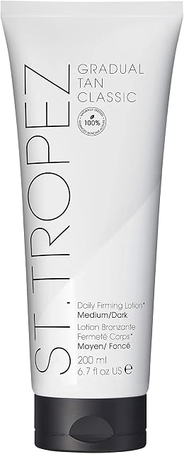 St.Tropez Gradual Tan Classic Daily Firming Lotion Light/Medium, Self Tanner,200 ml (Pack of 1)