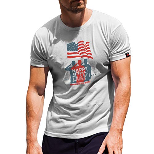 11 novembre #31132 t-shirt blanc pour honorer la mémoire en taille 5XL
