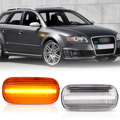 Intermitentes laterales LED para renovar la estética exterior en carretera de Audi TT y A4